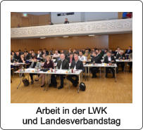 Arbeit in der LWK und Landesverbandstag