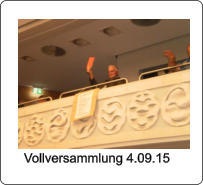 Vollversammlung 4.09.15