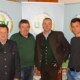 Martin Pfeifer mit UBV Obmann Hans Ilsinger, seinem "Erfinder", Hans Herbst und seinem Kollegen im Bezirk Weiz, Josef Kulmer