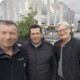 Josef Kaltenegger, Rudolf Gujahr und Mag. Gerhard Mariacher in Brüssel